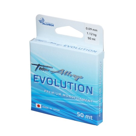 Monophile ALLVEGA EVOLUTONION MONOLVELE, DIAMETH 0.09 mm, test 1.12 kg, 50 m, transparent-1