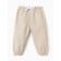 Children's pants minku, beige color, height 80-86 cm
