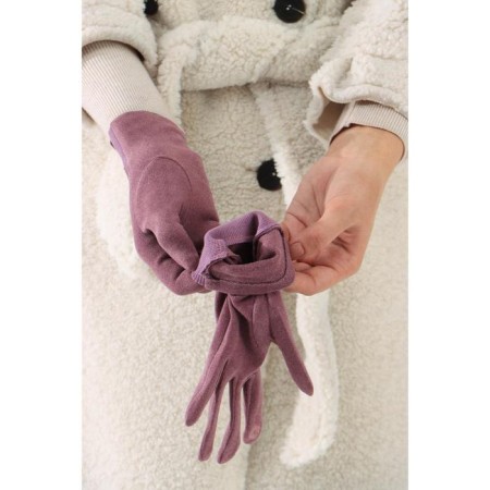 Gloves female, dimensionless, powder color-2