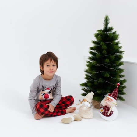 PAZHAMA Children's New Year's KAFTAN "Santa’s Security", size 28 (86-92 cm)-1