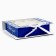 Box for 9 sweets with cells "Snowflakes" 14.8 x 13.5 x 3.5 cm, New Year