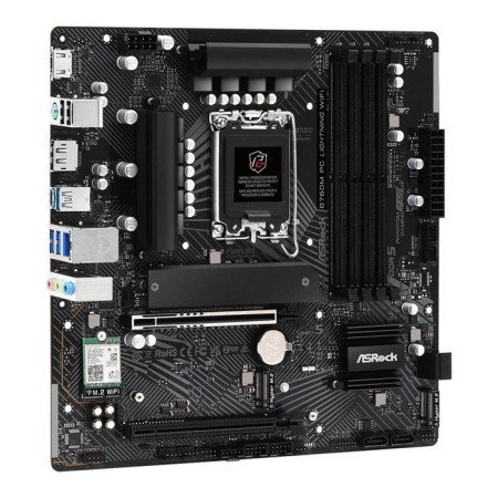 ASROCK B760M PG Lightning WiFi SOC-1700 Intel B760 4XDDR5 MATX AC`97 8ch (103395-2