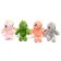 Soft toy "Dragon" on a key fob, 13 cm, color mix