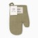 Ethel "Home" mittens, green color, 26x16 cm, 50%HL, 50%flax