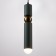 Lamp Bayerlux "Elite" 1he27 40W green-gold 6x6x130 cm.
