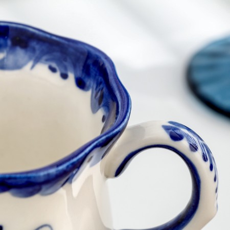Cup "Chamomile", Gzhel, Porcelain, 200 ml, 9 cm-3