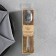 A teaspoon spoon with an engraving “beloved husband”, in a gift box, 3 x 14 cm.