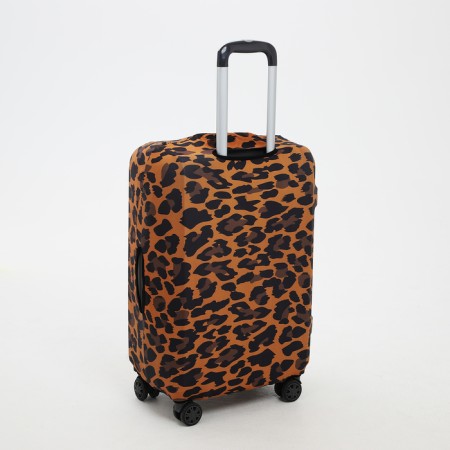 Coverage for a suitcase 20 ", brown color-1