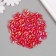 Beads for creativity Plastic "Rhombus Crystal Hologography Fuchsia" set 20 grams 0.6x0.6x1.2 cm