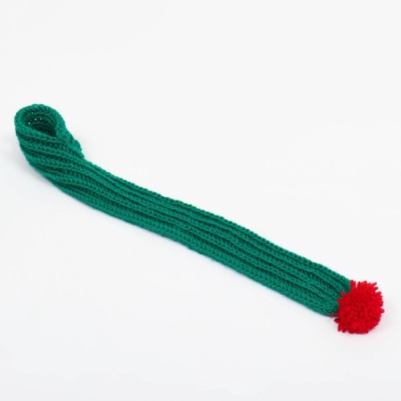 Knitted scarf for animals, 35 x 4 cm, mix-4
