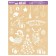 Stick for windows "Best Gift", reusable, 50 x 70 cm, New Year
