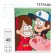 Notebook of 48 sheets in a cage, cardboard cover "Best Friends", Gravity Folz