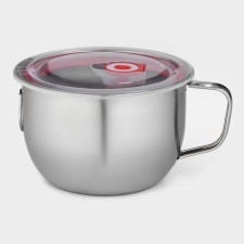 Stainless steel mug with a vacuum lid, 1.3 l, d = 15.5 cm