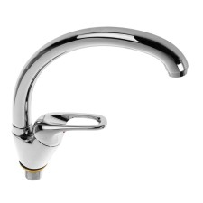 Accoona A4060 kitchen mixer, single -leaf, silumin, chrome