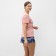 Homemade female set (T -shirt, shorts), pink color, size 50