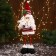 Soft toy "Santa Claus" with a Christmas tree long legs 14*36 cm