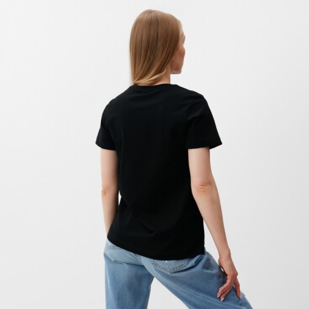 T -shirt female, black color, size 52-3