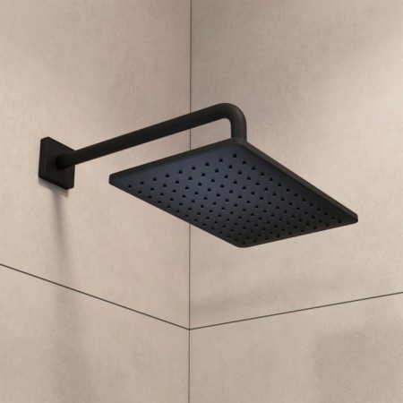 Shower watering can Iddis slide sli31bpi64, upper, rectangular, ABS plastic, black-5