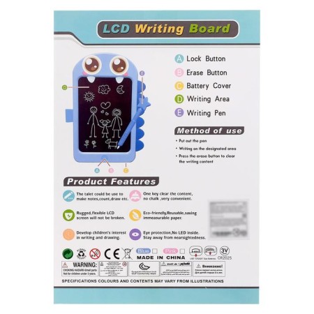 Drawing tablet LCD "Dragosh", with a pen, 8.5 mix-3