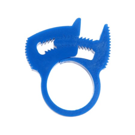 The clamp of the power plastic "Strike", diameter 15-18 mm, reusable, clip-track, 4 pcs.-2