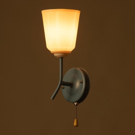 Sconces "Online" (Tsil.) 1x15W E27 Model: BR 02077 Blue 10.5x15x27cm-2