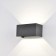 Street lamp Mantra Davos, Led, 2200lm, 3000k, 200x100x100 mm, dark gray color