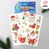New Year's tattoos with a zotoly effect, 2 sheets in a set