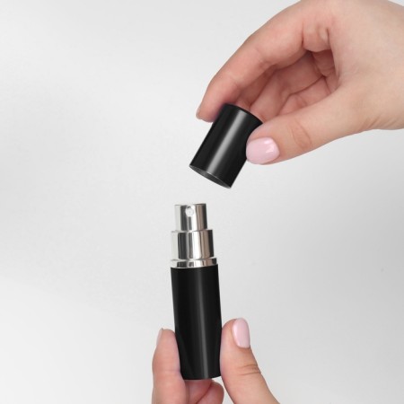 Perfume bottle, with a spray, 10 ml, black color-12