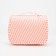 Velcro cosmetic bag, with a handle, with a hook, with a pen, pink color