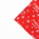 Palette packaging for the New Year foil "Happy New Year", red, 70 x 50 cm
