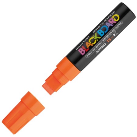 Cretaceous Munhwa "Black Board Jumbo" Orange, 15mm, water base