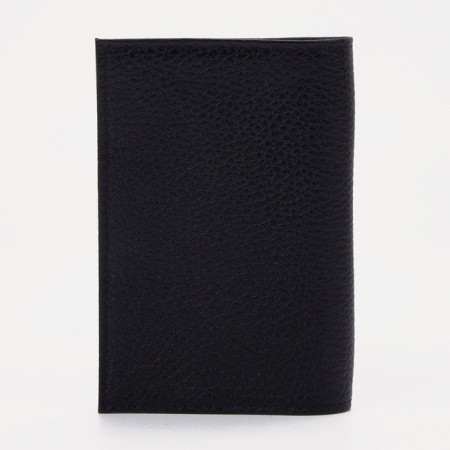 Cover for passport, black color-1