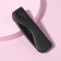 The comb is folding, 17.5 × 3 cm, black color