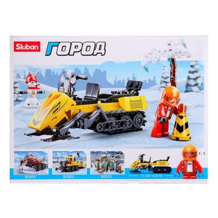 Designer city "Snowmobile", 115 parts-4