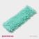 Nozzle for a flat mop of the share "pastel", 43 × 13 cm, microfiber booklies, 80 grams, mint color