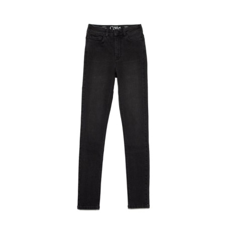 Women's jeans modeling Conte Elegant Skinny, size XS, color Washed Black-5