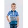 T -shirt for boys, height 140 cm, blue color, multicolor