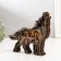 Souvenir tree Light "howling wolf" 16x14 cm