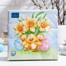Paper Napkins Art Bouquet 
