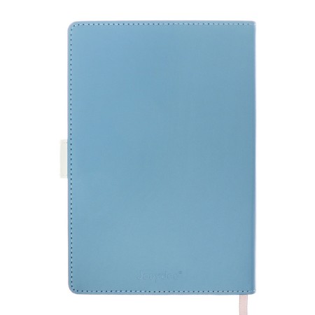 Organizer, A5, 128 sheets, a cage, the cover of the leatherette, with a knife, "Business", Blue-9