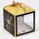 Confectionery box with a window, a chest, "New Year's chic" 20 x 20 x 20 cm, New Year
