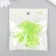 Decor for creativity plastic "Maple leaves" transparent green set 20 grams 0.4x5.6x5 cm