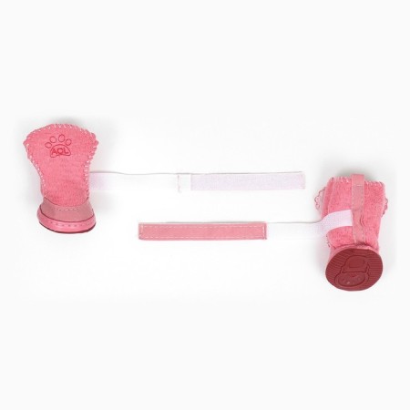 Eleans boots, set 4 pcs, size 4 (sole 5.5 x 4.5 cm) pink-1