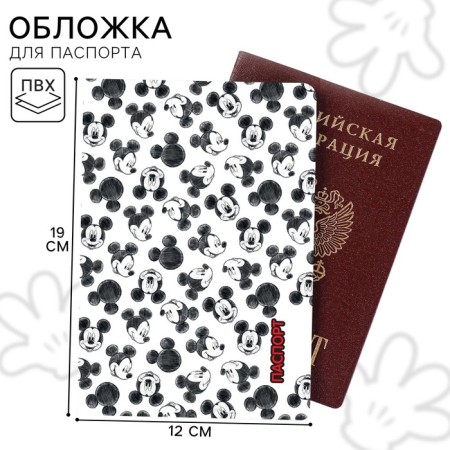 Passport cover, Mickey Mouse-1