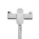 Bath mixer Zein Z3845, single -leaf, spill 30 cm, shower set, watering can 5 dir, chrome