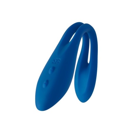 Multifunctional vibrator for Satiffyer Elastic Game steam, blue color-14