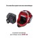 Pioneer VC350C vacuum cleaner, cyclone, 2100W, 2.5 l, red color