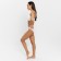 Female set (top, panties) color white, size 42-44