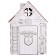 House-painting from cardboard "Fire Station"