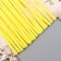 Braid decorative cord "suede light yellow" winding 3 m width 0.2 cm